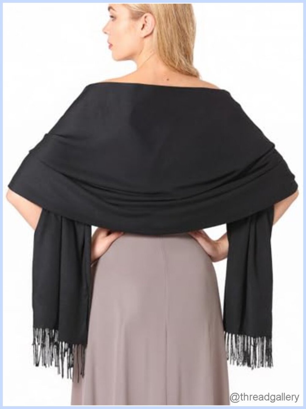 Pashmina Shawl Wrap Winter Warm Scarf for Evening Dresses